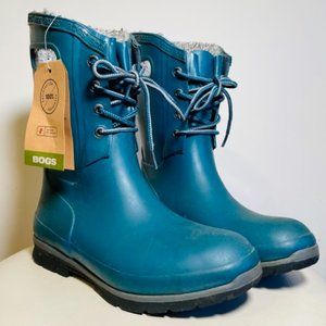 Bogs RAIN BOOTS Legion Blue, size 8, Women's